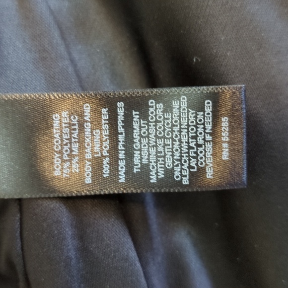 Express Silver Metallic Mini Dress - Picture 9 of 9